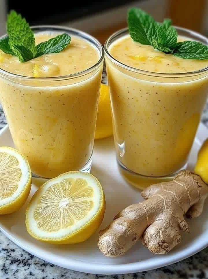Ginger Lemon Immunity Smoothie