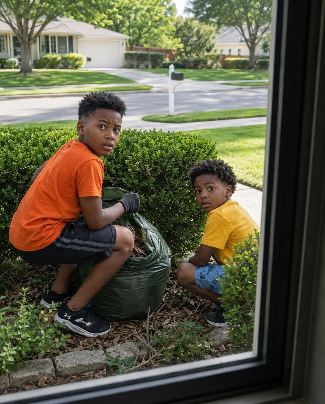 The Neighbor’s Kids Cleaned Our Street Every Sunday — Then I Saw What They Were Actually Hiding, and My Blood Ran Cold