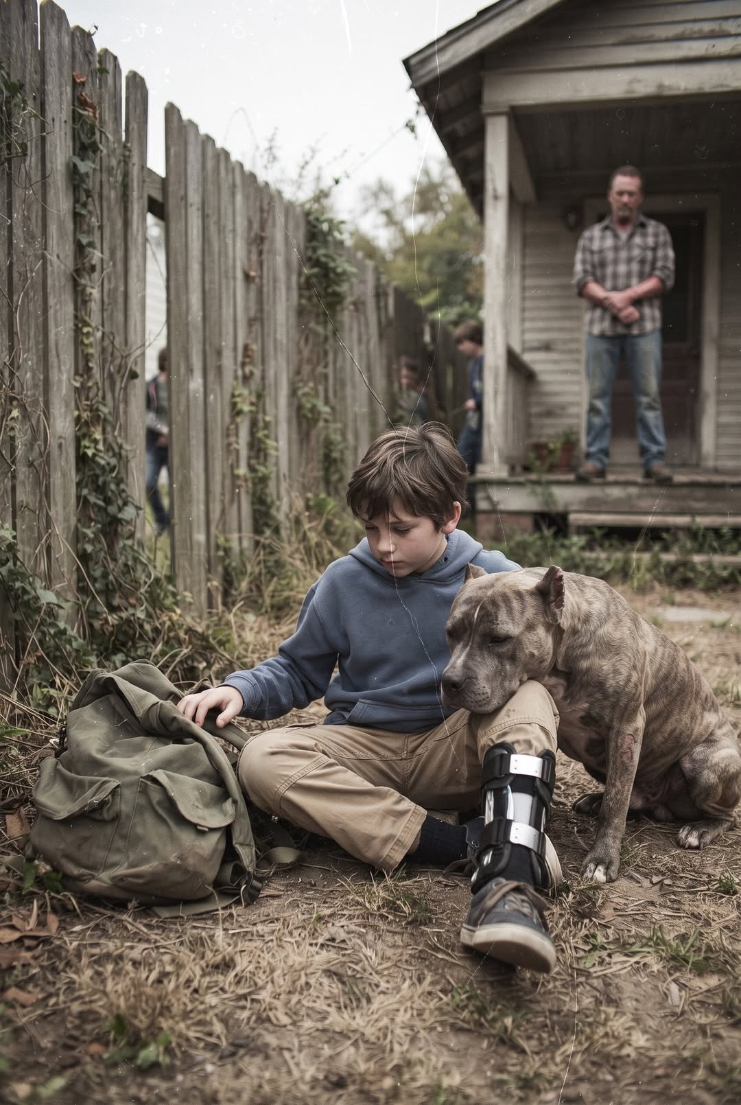 They Called Him a Monster Until the Scarred Dog Saved Their Children