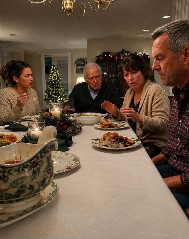 My grandfather said it casually over  Christmas dinner, smiling at me from across my  parents’ dining table as though he were referring to a photograph I had shown him years ago.