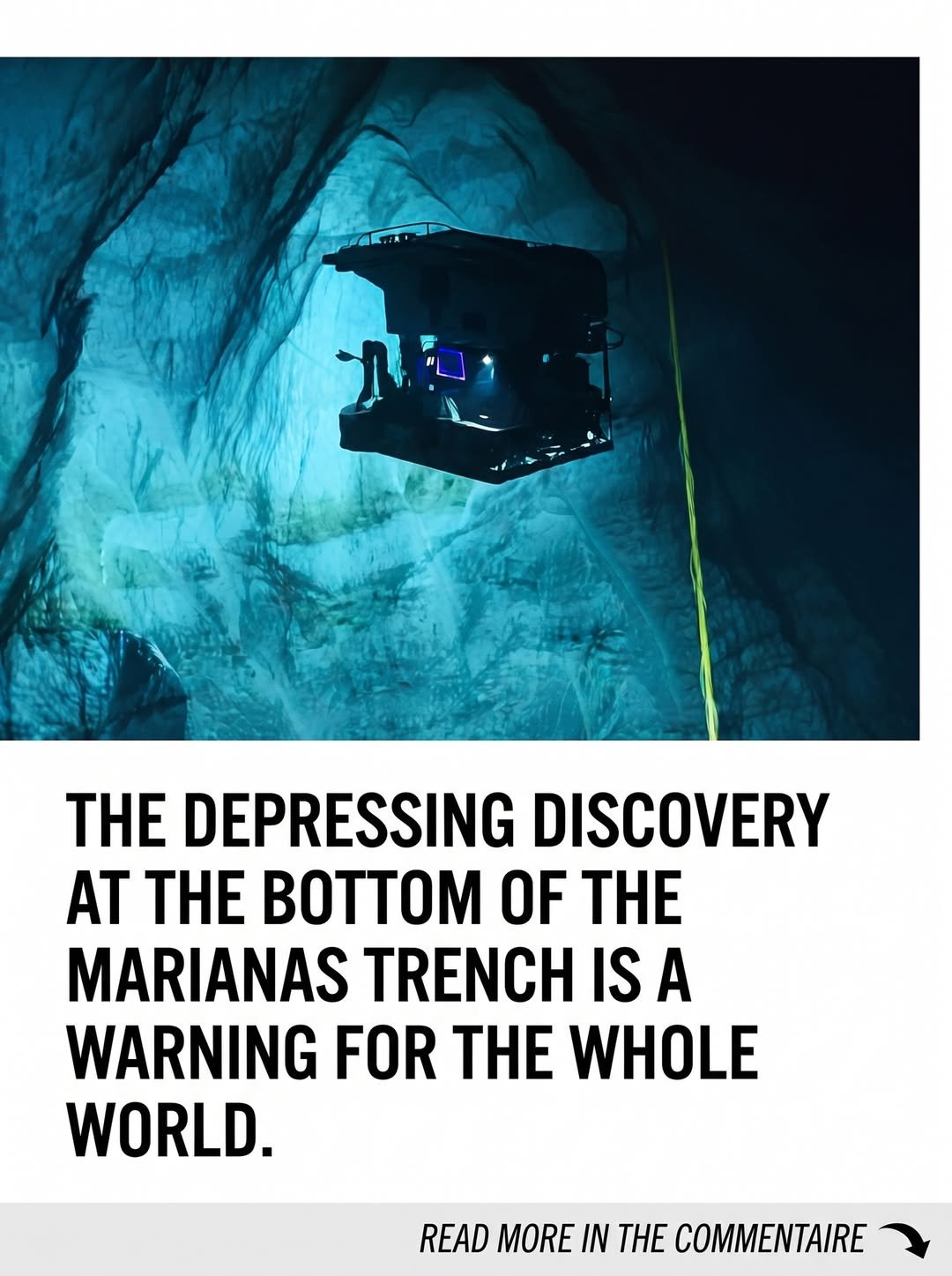 A Plastic Bag at the Bottom of the Mariana Trench Is the Planet’s Alarm Bell