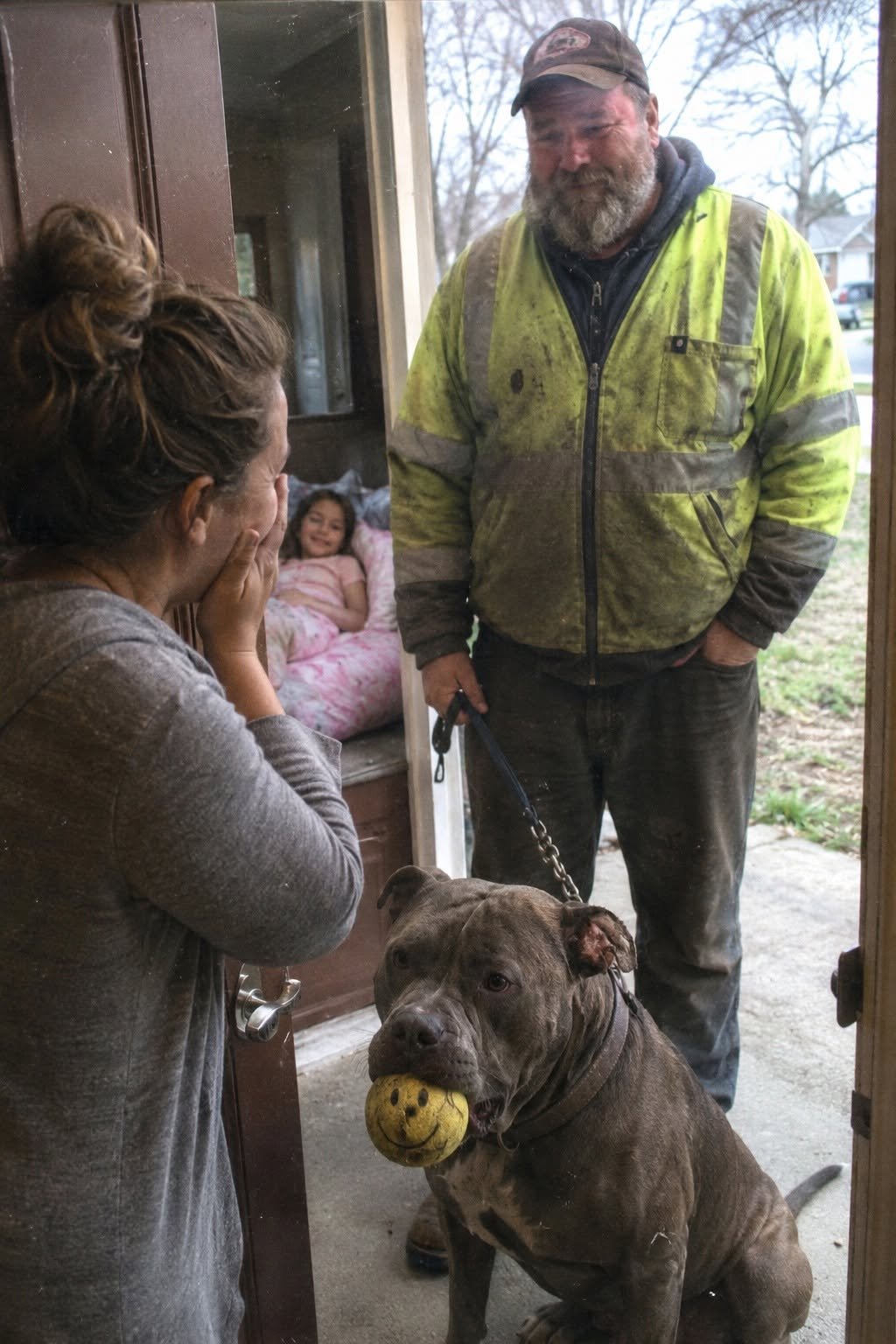 The Garbage Man Brought a Scarred Dog to My Daughter’s Final Goodbye