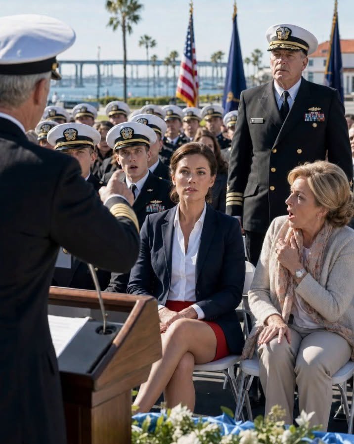 At my brother’s navy seal trident ceremony, my mother told me i ought to learn from his example