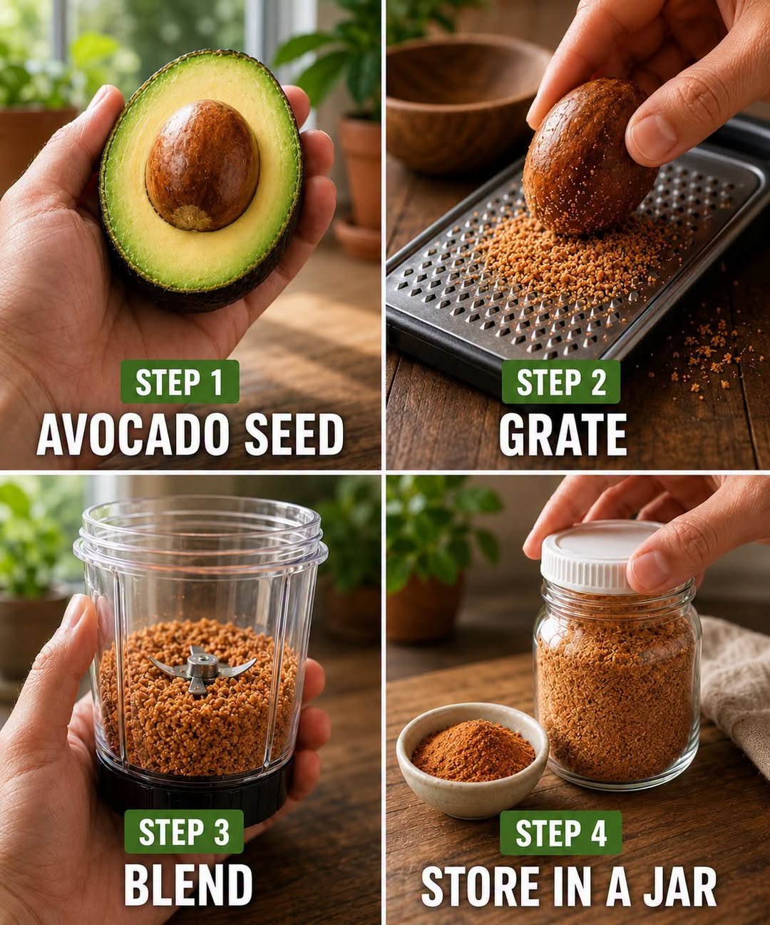 Avocado Seed Powder: How to Prepare It