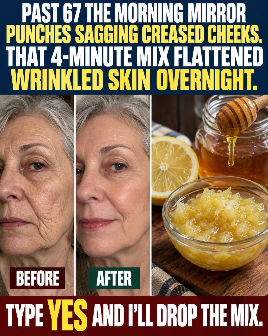 A Simple 4-Minute Honey and Lemon Face Mix for Softer-Looking Skin