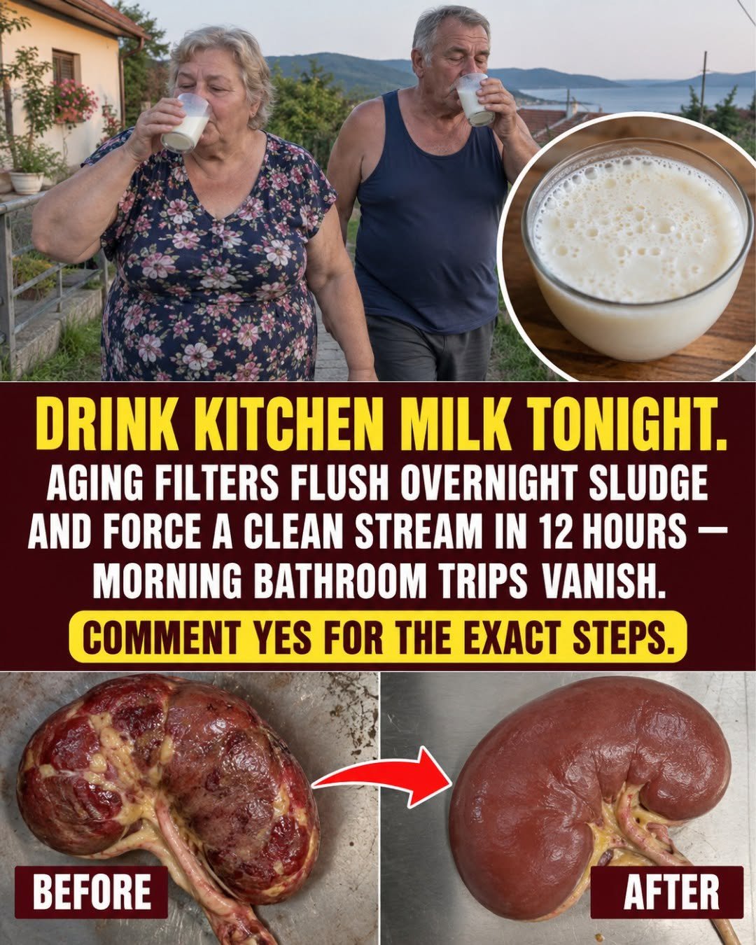 A Simple Milk Drink for a Kidney-Friendly Daily Routine