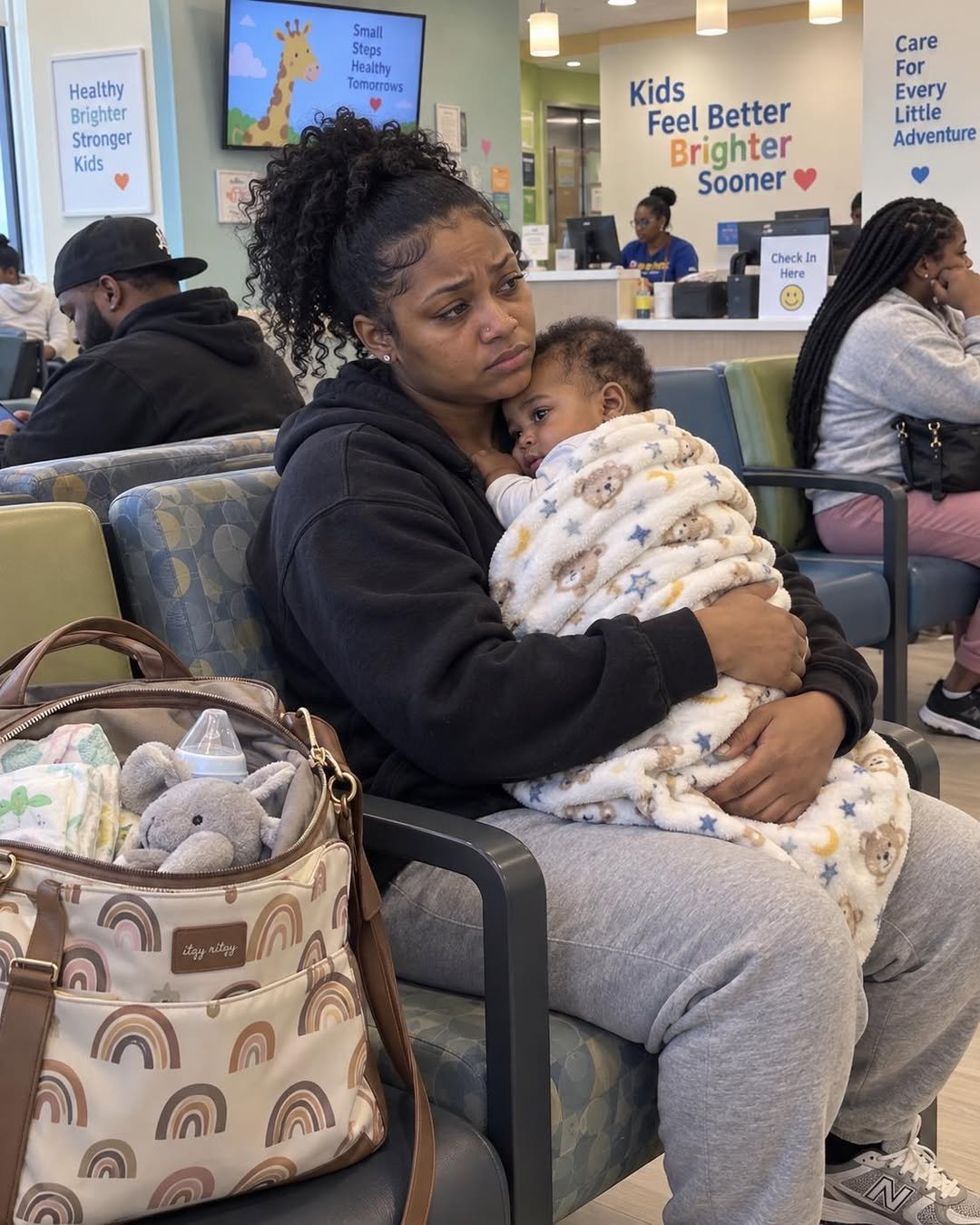 At two in the morning in an emergency room with our four-month-old, my mother-in-law came through the doors, put my husband’s coat in his hands and told twenty people that he never signed up for this much stress and that I was the mother and should deal with it. My husband said nothing. So I took out my phone.