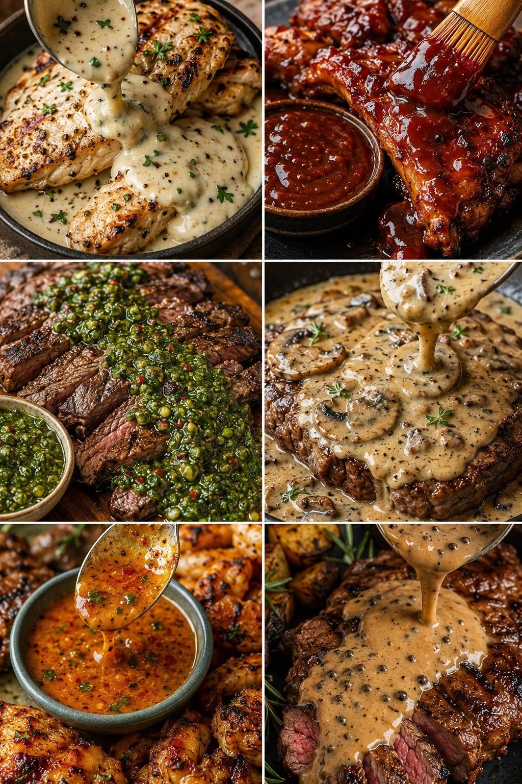 6 Delicious Homemade Sauces for Meat