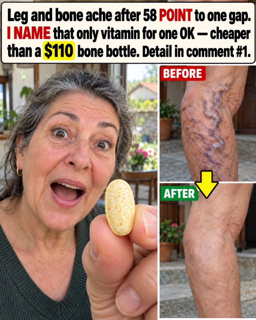 Aching Legs and Bones After 58: Could Vitamin D Be the Missing Nutrient?