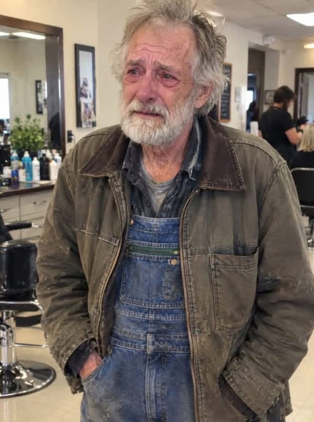 I Was the Only One Willing to Cut His Hair, but Afterward the Homeless Man Smiled and Said, “I Have Something for You”