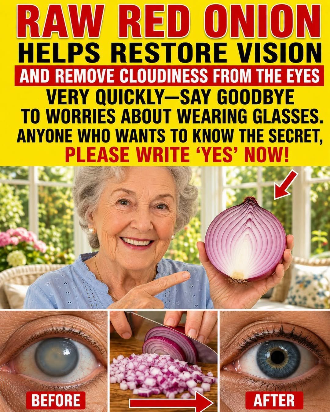Raw Red Onion and Eye Health: What You Should Know