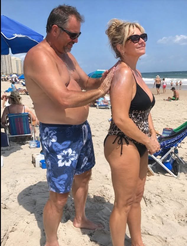 My Husband Said He Was Too Sick to Put Sunscreen on Me, Then Our 10-Year-Old Saw Him Rubbing It on His Boss