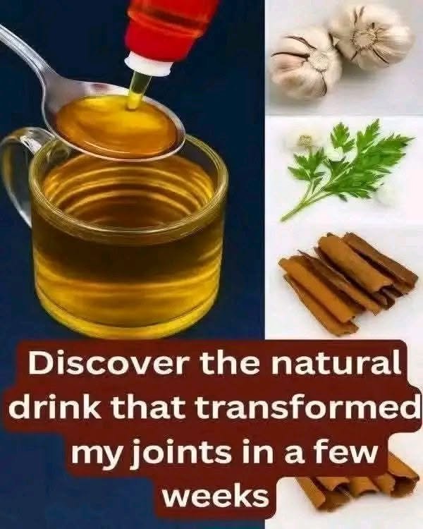 A Warming Garlic, Parsley, Cinnamon & Honey Drink for Aching Joints