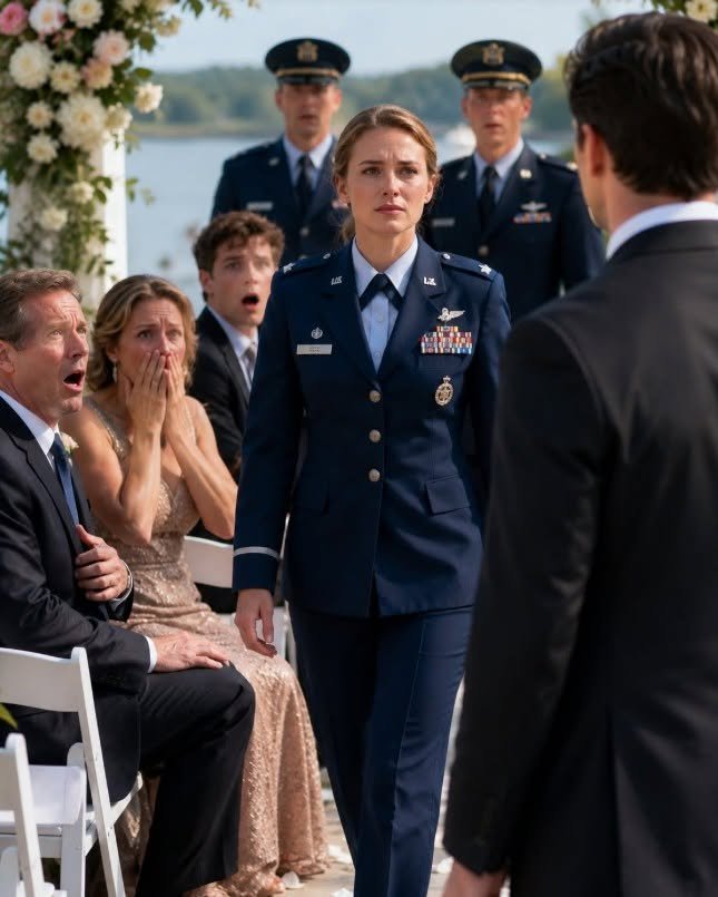 “The Bride in Uniform”